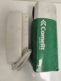 Interphone audio Comelit blanc filaire portier sonnette téléphone intérieur