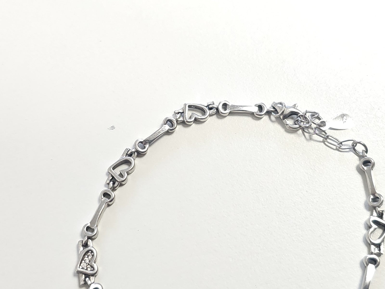 Bracelet ancien en argent massif 5,9g vintage bijou collection rétro authentique