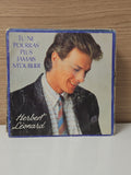 Vintage 45 tours ancien disque vinyle Herbert Léonard collection rétro chanson f