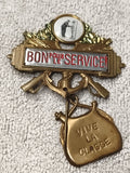 Médaille militaire fantaisie "Bon pour le service" Vive la classe ancienne vinta