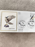 Lettre FDC Premier Jour 1984 Épervier d’Europe Les Rapaces timbre ancien Paris