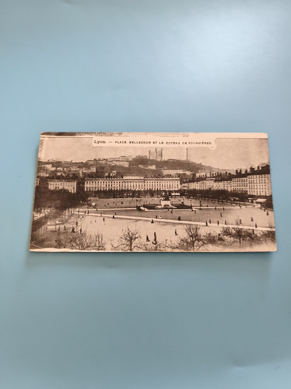 Carte postale ancienne vintage Lyon rétro collection France rare occasion