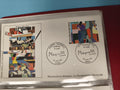 Enveloppe premier jour d?émission FDC Alberto Magnelli timbre 1986 Paris