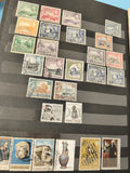 Lot anciens timbres Chypre oblitérés philatélie collection vintage divers motifs