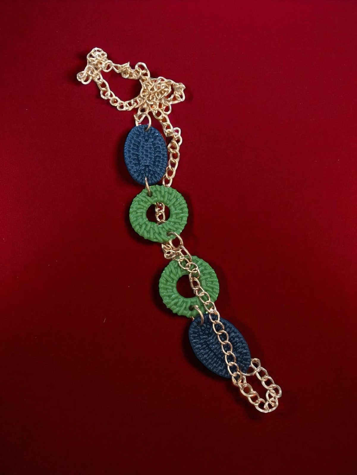 Collier Fantaisie Vintage Années 80