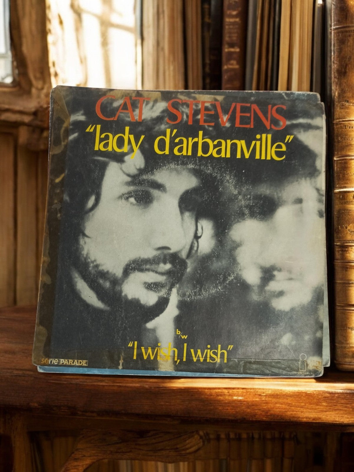 Vinyle 45 tours Cat Stevens Lady d'Arbanville vintage pochette série Parade rétr
