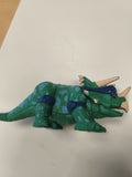 Figurine TMNT Dingy Dino avec Cave-Turtle Leo Tortues Ninja articulée d?occasion
