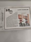 Feuillet philatélique CEF Gaston Bachelard Bar-sur-Aube illustration texte