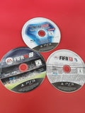Lot 3 jeux PS3 Fifa PES disque seul pour console Playstation 3 occasion