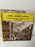 Vinyle 33 tours ancien Verdi rétro collection musique classique vintage