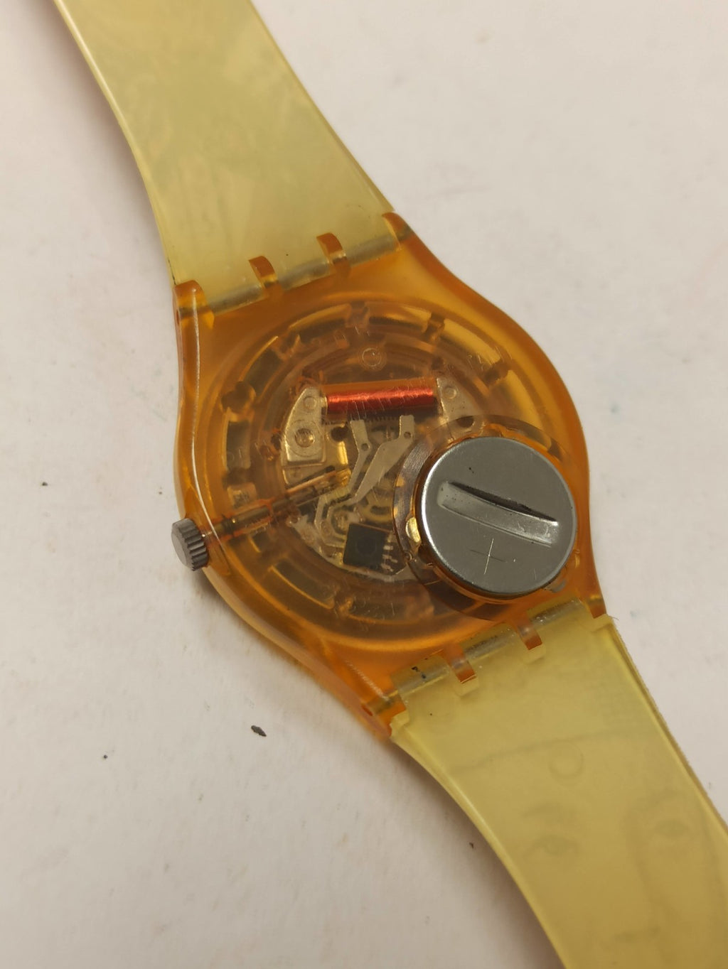 Montre Swatch rétro GP105 Mascarade 1993 ancienne édition collector vintage