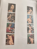 Timbres anciens Paraguay œuvres d’art nus peinture classique philatélie vintage