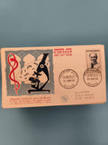 Lettre Premier Jour Charles Nicolle 1958 Rouen FDC – Illustration Microscope Tim