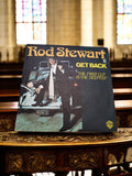 Vinyle 45 tours Rod Stewart Get Back rétro pochette vintage Warner