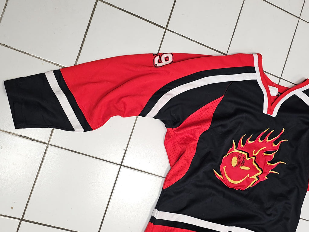 Maillot vintage Nascar style hockey rare XL rétro collectionneur ancien