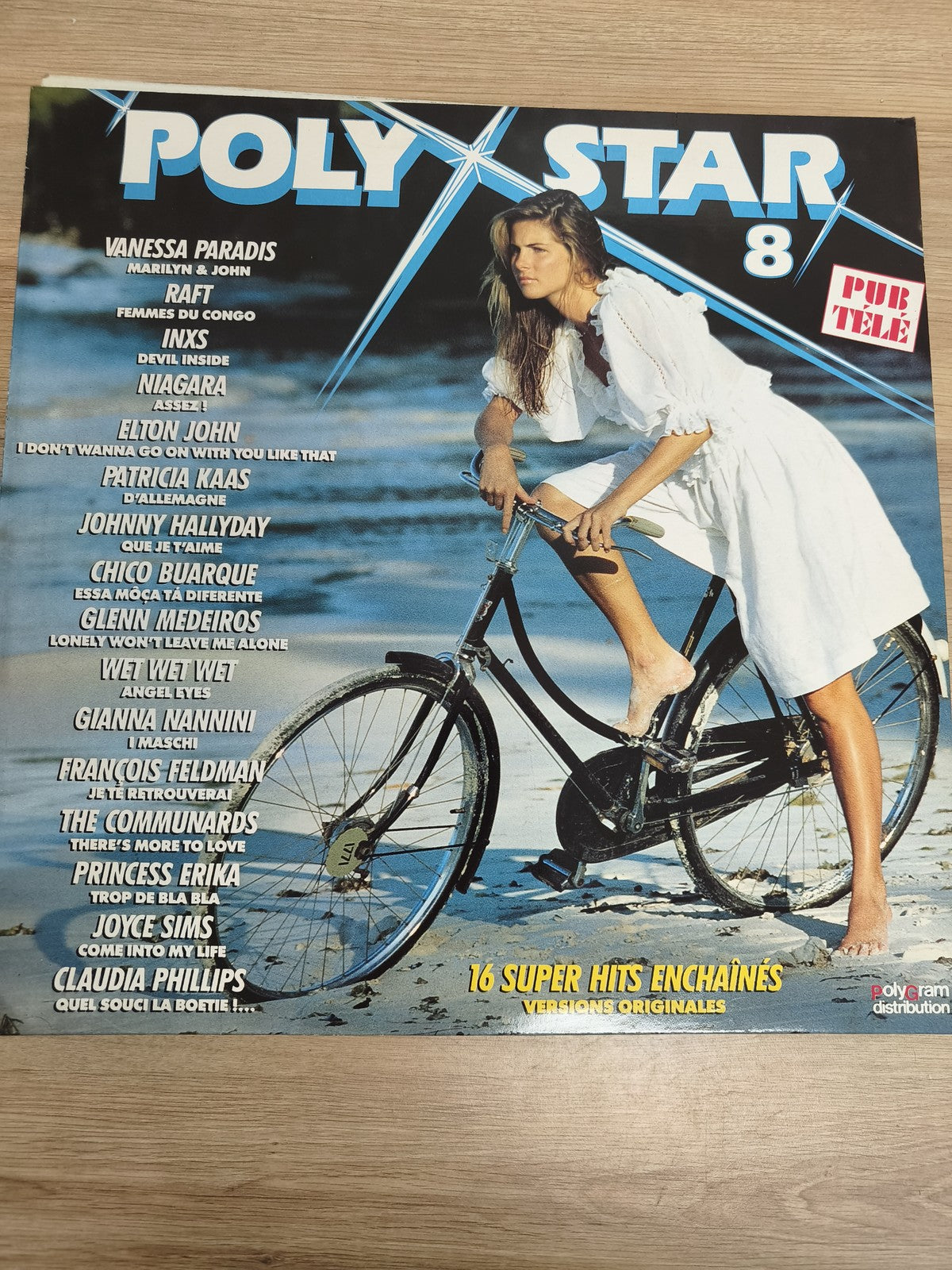 Vinyle 33T Poly Star 8 ? 16 Super Hits Enchaînés, Compilation Pop Rock