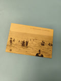 Carte postale ancienne Palavas-les-Flots mer baigneurs vintage bord de mer