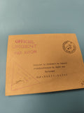 Ancienne enveloppe officielle France urgent par avion 1971 philatélie marine