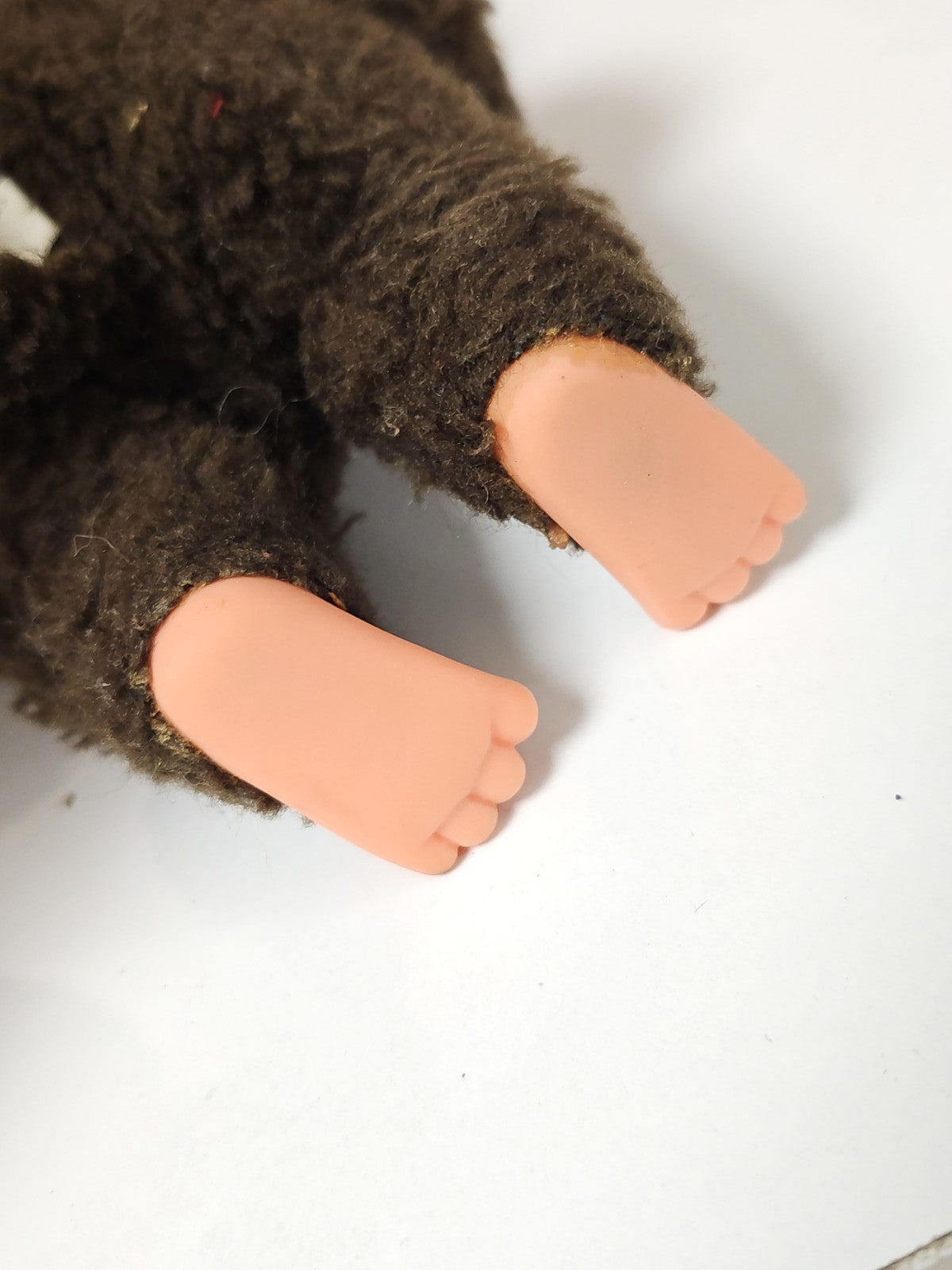 Vintage Kiki Monchhichi Sekiguchi Ajena ancien poupée peluche rétro années 70
