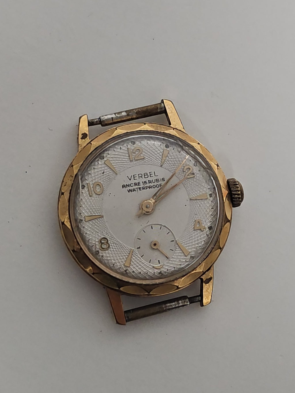 Montre femme Verbel vintage mécanique 15 rubis, ancienne, fonctionnelle, rétro