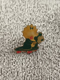 Pin's vintage Lisa Simpson skate Simpsons émaillé dessin animé (Ref 8)
