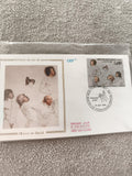 Lettre FDC Serment Jeu de Paume 1989 CEF David timbre 5F premier jour Versailles
