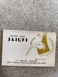 Carte QSL radio JA1QFI Saitama Japon Zone 25 ancienne vintage radioamateur