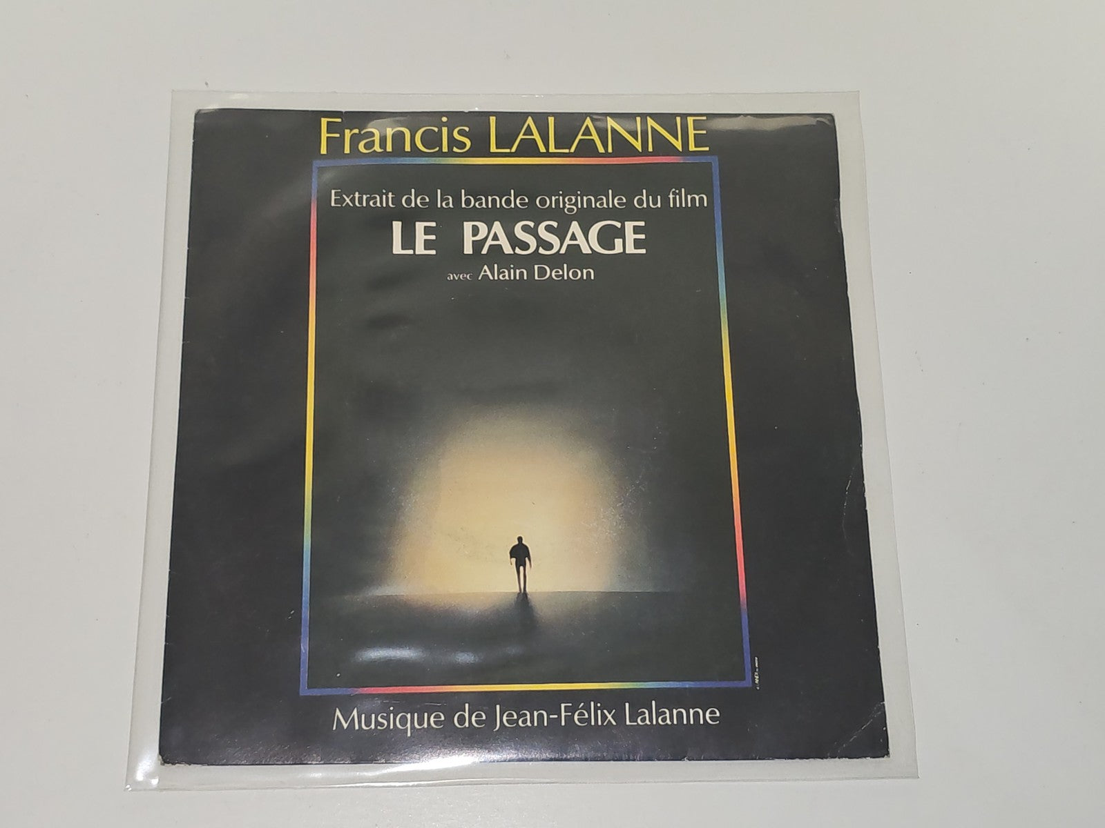 Vintage 45 tours ancien vinyle Francis Lalanne rétro collection musique d?occasi