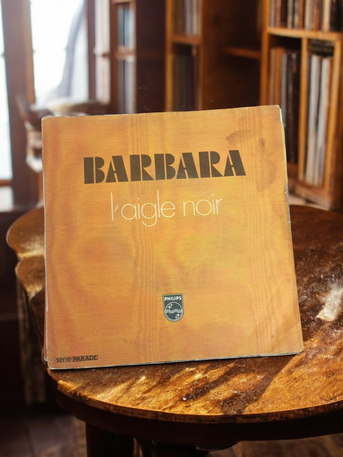 Vinyle 45 tours Barbara l’aigle noir Philips vintage chanson française rétro
