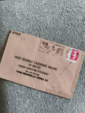 Lettre affranchie timbre Marianne rouge oblitération Cavaillon philatélie
