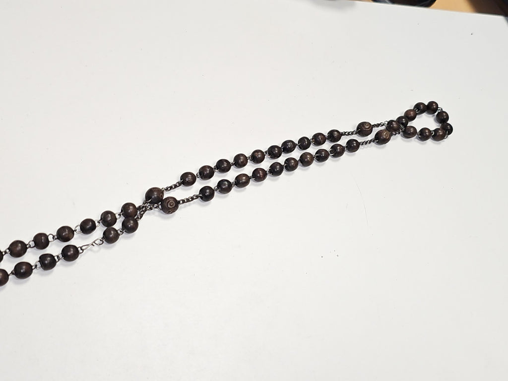 Chapelet ancien catholique vintage ? objet religieux rétro pour collectionneur
