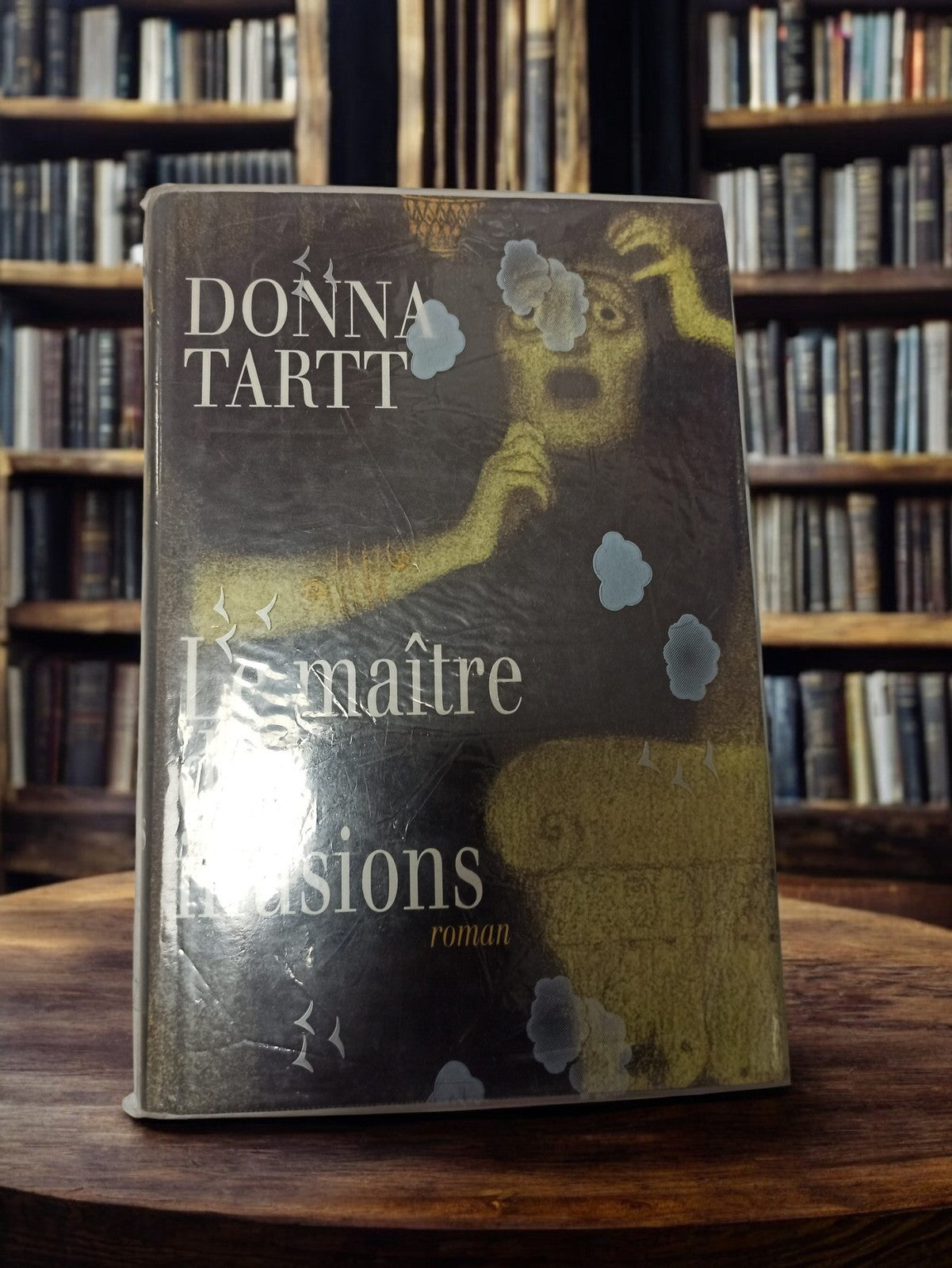Livre ancien Donna Tartt Le maître des illusions roman vintage rare