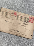 Carte postale GB & Ireland timbre rouge Londres 1903 philatélie postal