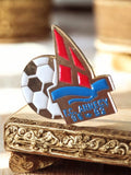 Pin's vintage FC Annecy 91-92 football émaillé logo ancien badge