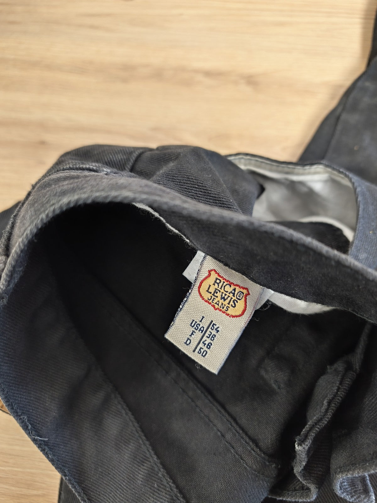 Jean homme Rica Lewis taille 46, pantalon denim bleu classique, Rica Lewis occas