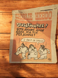 Magazine Charlie Hebdo vintage années 70 satirique, couverture Amin Dada