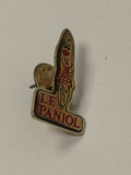 Pin's vintage ancien Le Paniol badge rétro collection objet publicitaire rare