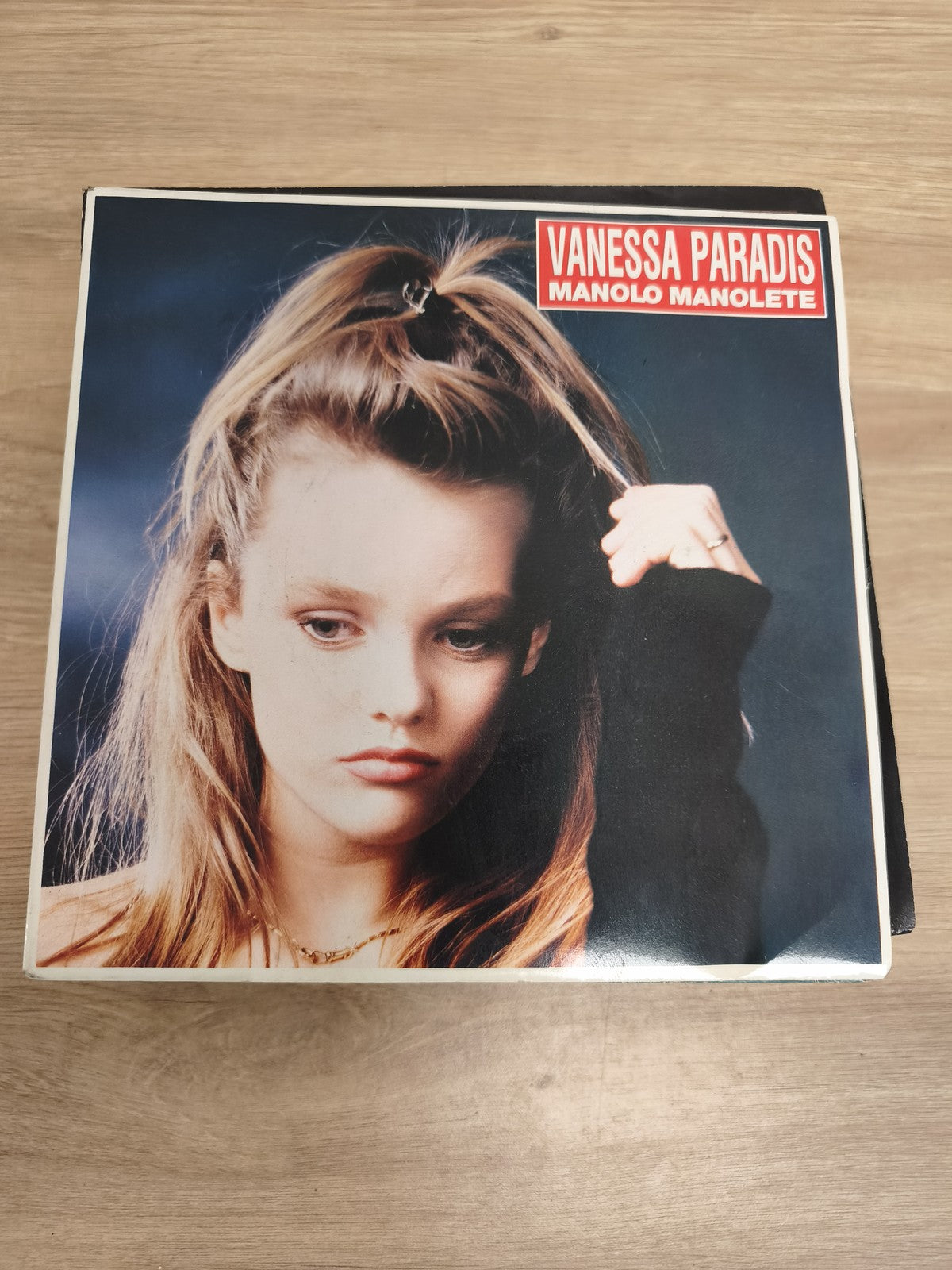 Vinyle 45T Vanessa Paradis Manolo Manolete pochette couleur état d?occasion