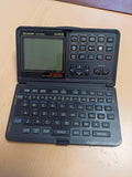 Organiseur électronique Sharp ZQ-5300M vintage rétro 64KB calculatrice agenda