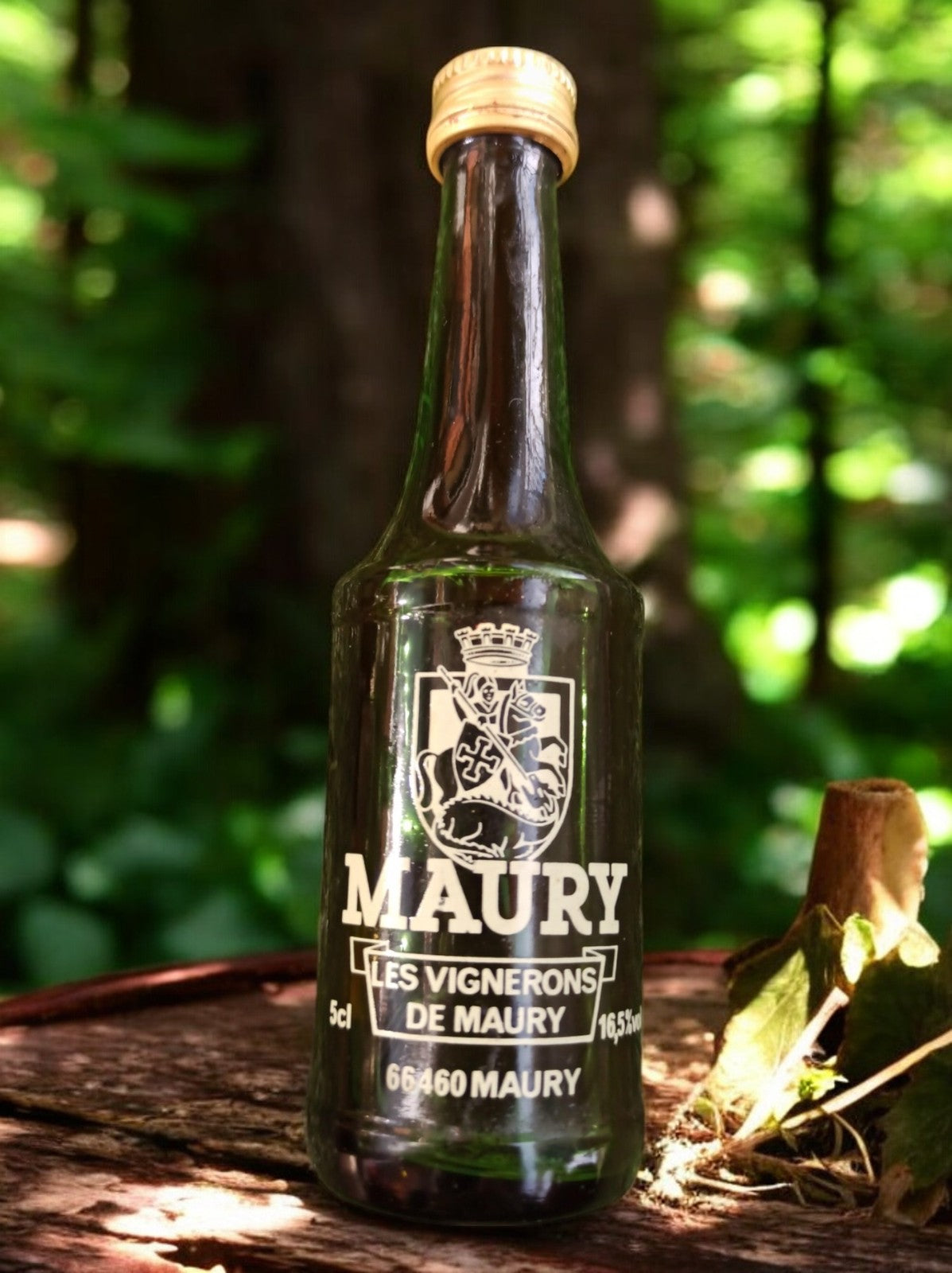 Mignonette MAURY Les Vignerons de Maury vintage 5cl bouteille alcool 16,5%