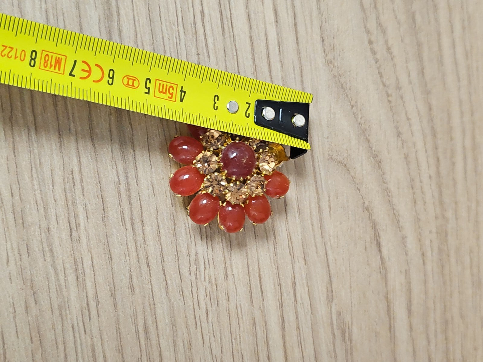 Broche rétro vintage fantaisie ancienne, bijou original pour collection ou cadea