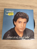 Vinyle 45 tours Frédéric François L'amour s'en va l'amour revient pochette bleue