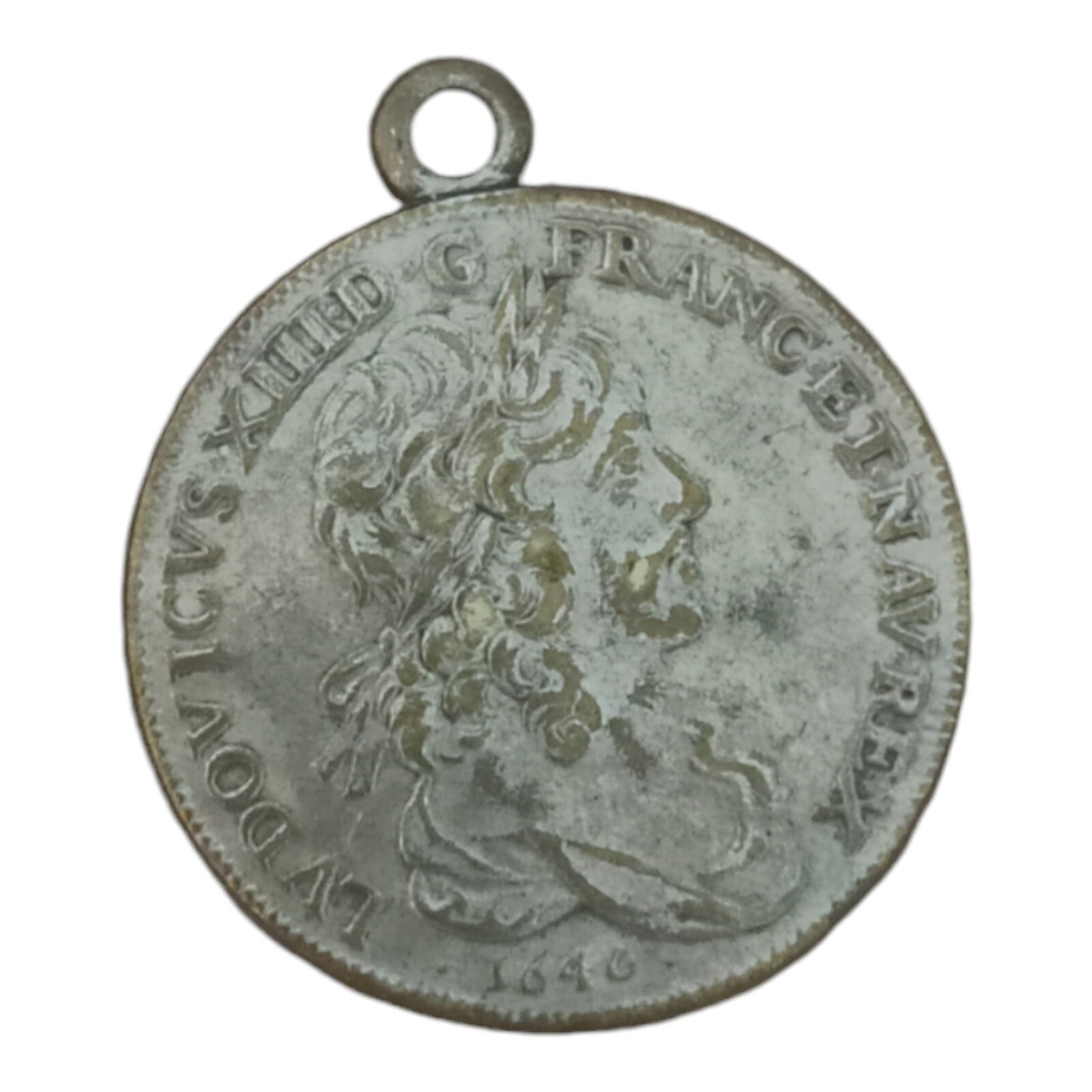 Médaille Association Numismatique Cenomane, portrait profil, inscription visible
