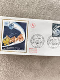 Lettre FDC 1972 XXIe Congrès IPTT Paris timbre spatial ancien philatélie