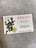 Carte radio QSL HK5ASF Jeux Panaméricains 1971 Cali Colombie vintage