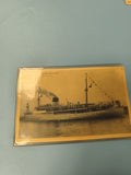 Carte postale ancienne paquebot Cie Fraissinet Marseille bateau vintage
