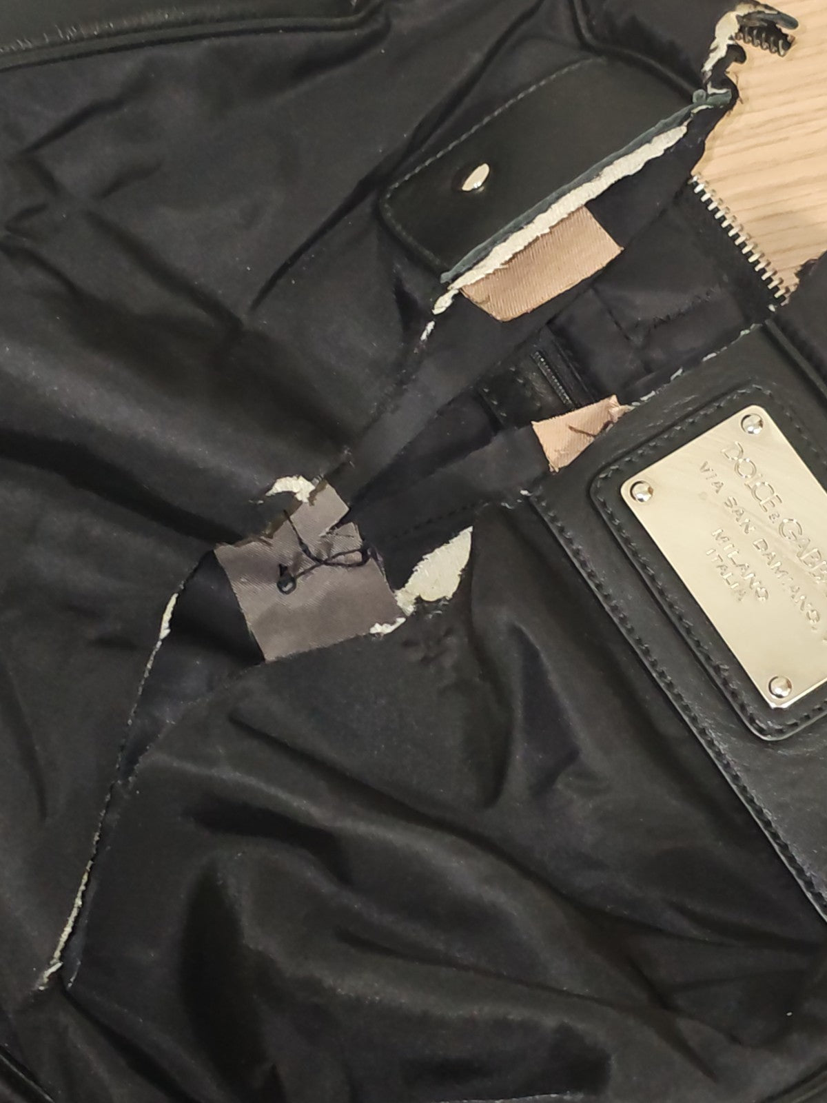 Sac bandoulière authentique Dolce & Gabbana pour pièces à restaurer