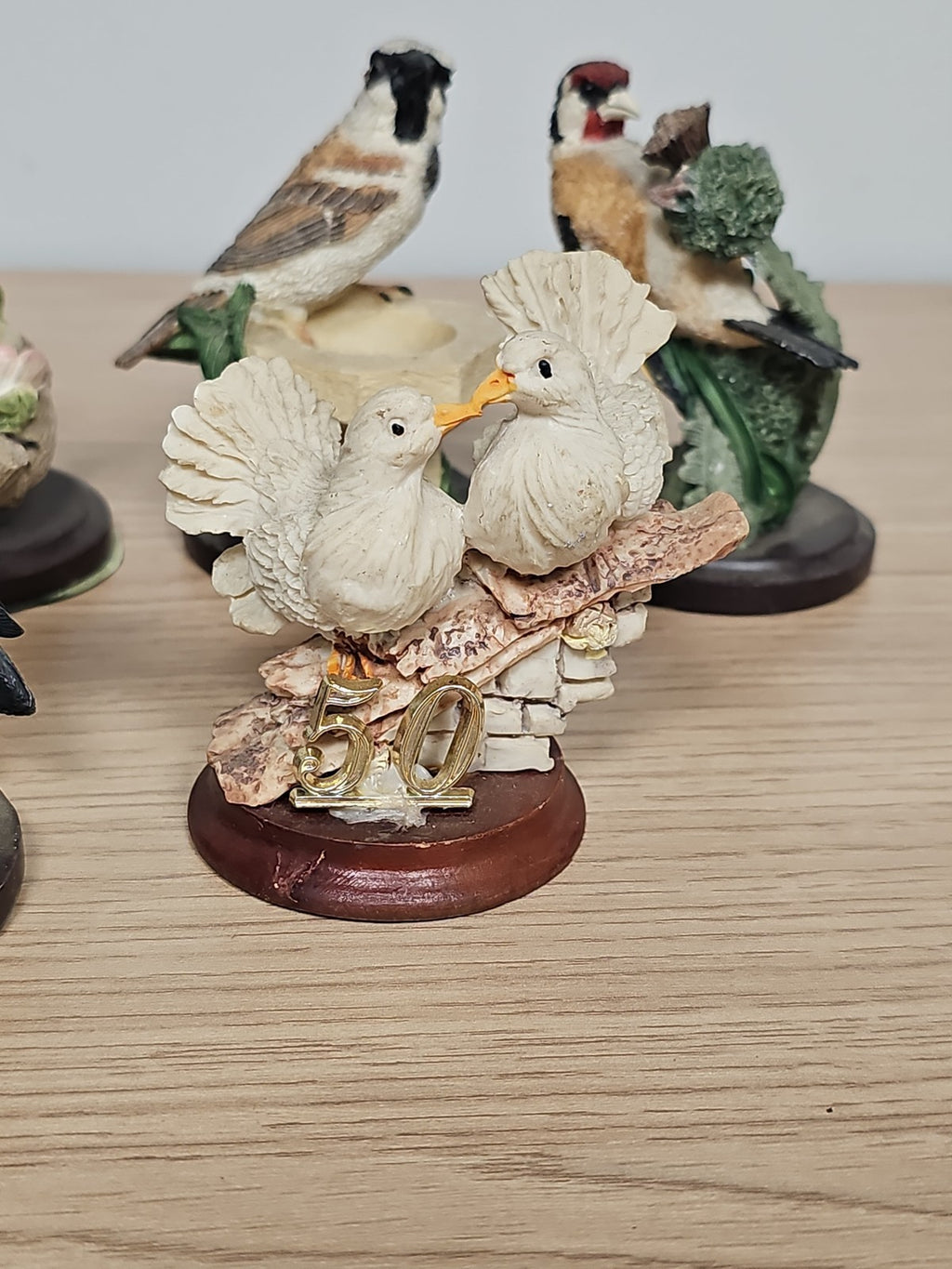 Statues oiseaux décoratives The Country Bird Collection figurines animalières