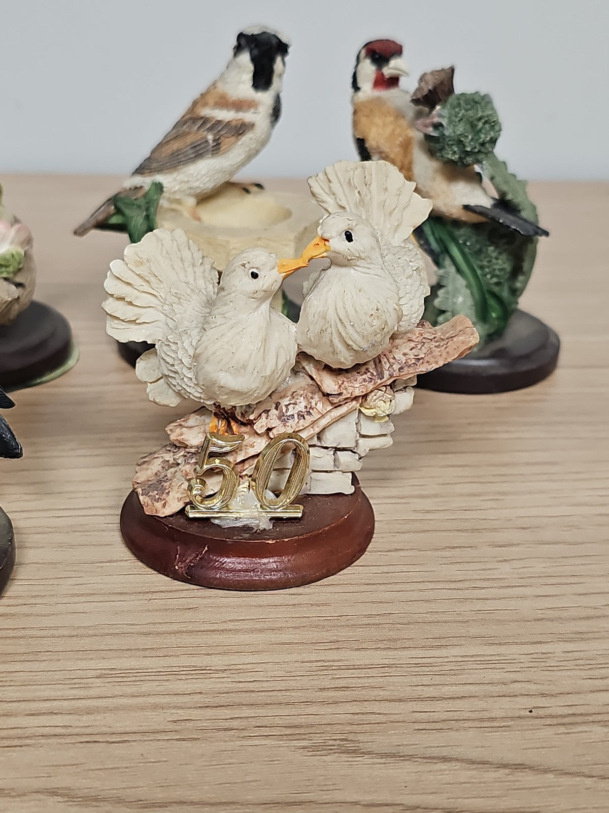 Statues oiseaux décoratives The Country Bird Collection figurines animalières