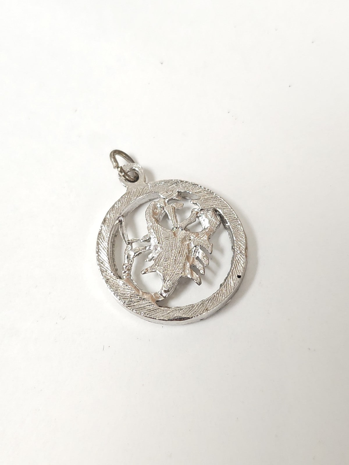 Vintage pendant old scorpion retro good luck charm rare collection